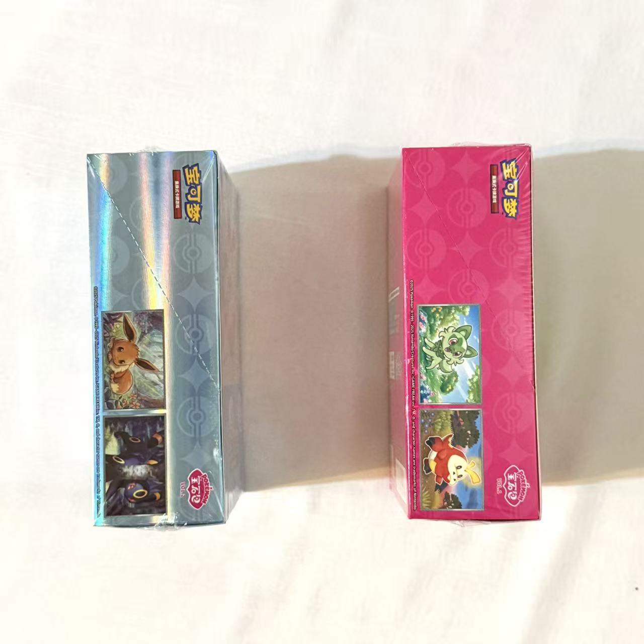 Chinese Pokémon Gem Pack Vol. 1 and Vol. 2 Booster Box - Factory Sealed