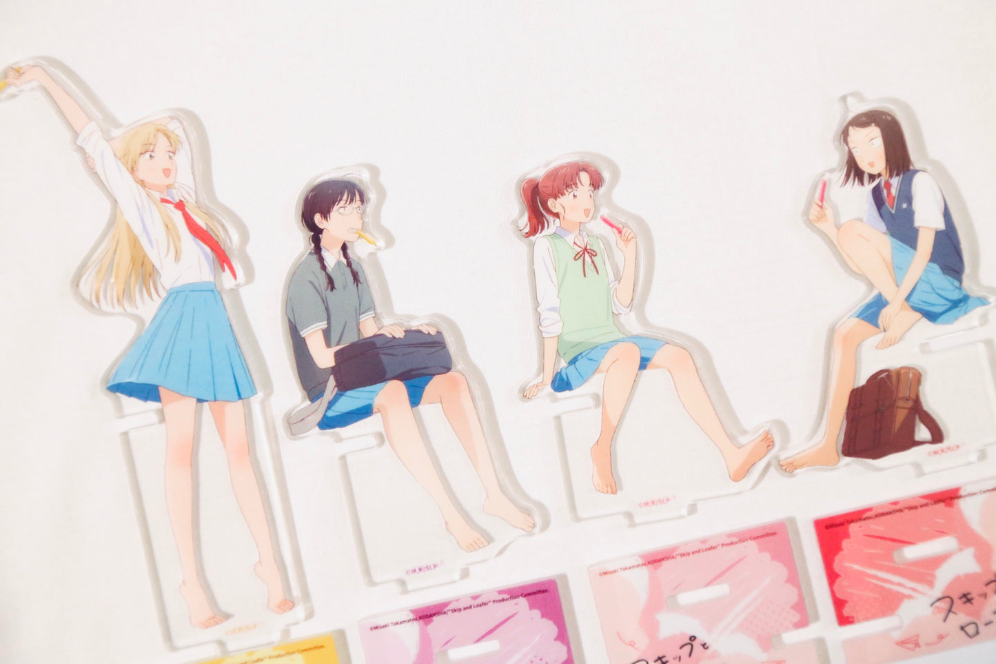 Skip and Loafer Acrylic Stands & Folder
