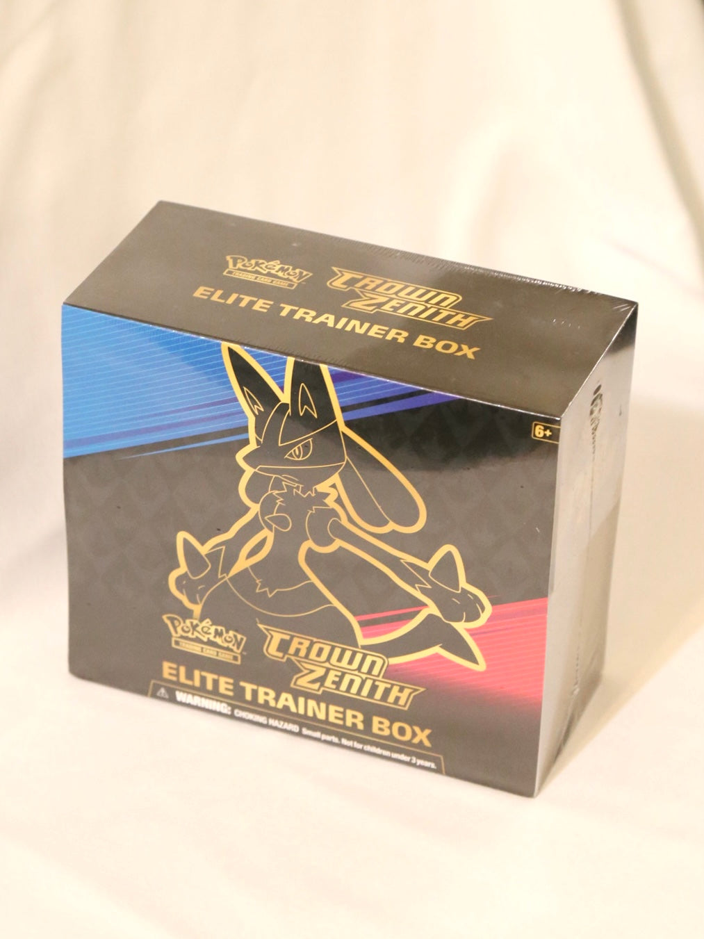Pokemon TCG: Crown Zenith Elite Trainer Box | Factory Sealed | 10 Booster Packs + Lucario VSTAR Promo | ETB