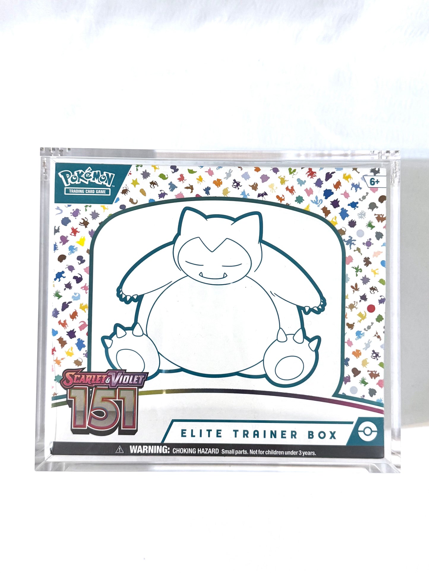 Magnetic Acrylic Display Case for Pokémon Elite Trainer Box (ETB Protector)