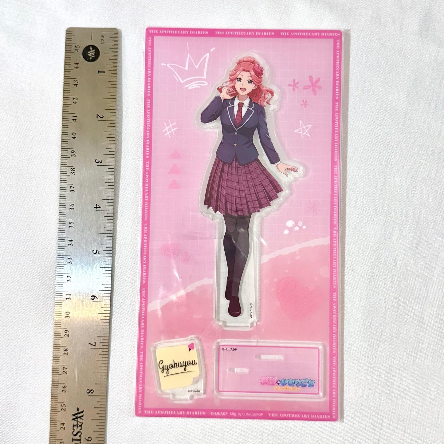 The Apothecary Dairies Acrylic Stands