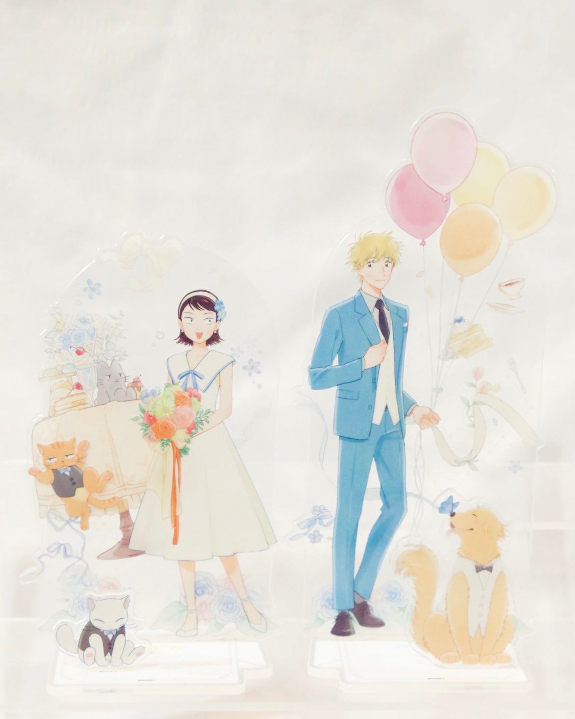 Skip and Loafer Acrylic Stands & Folder