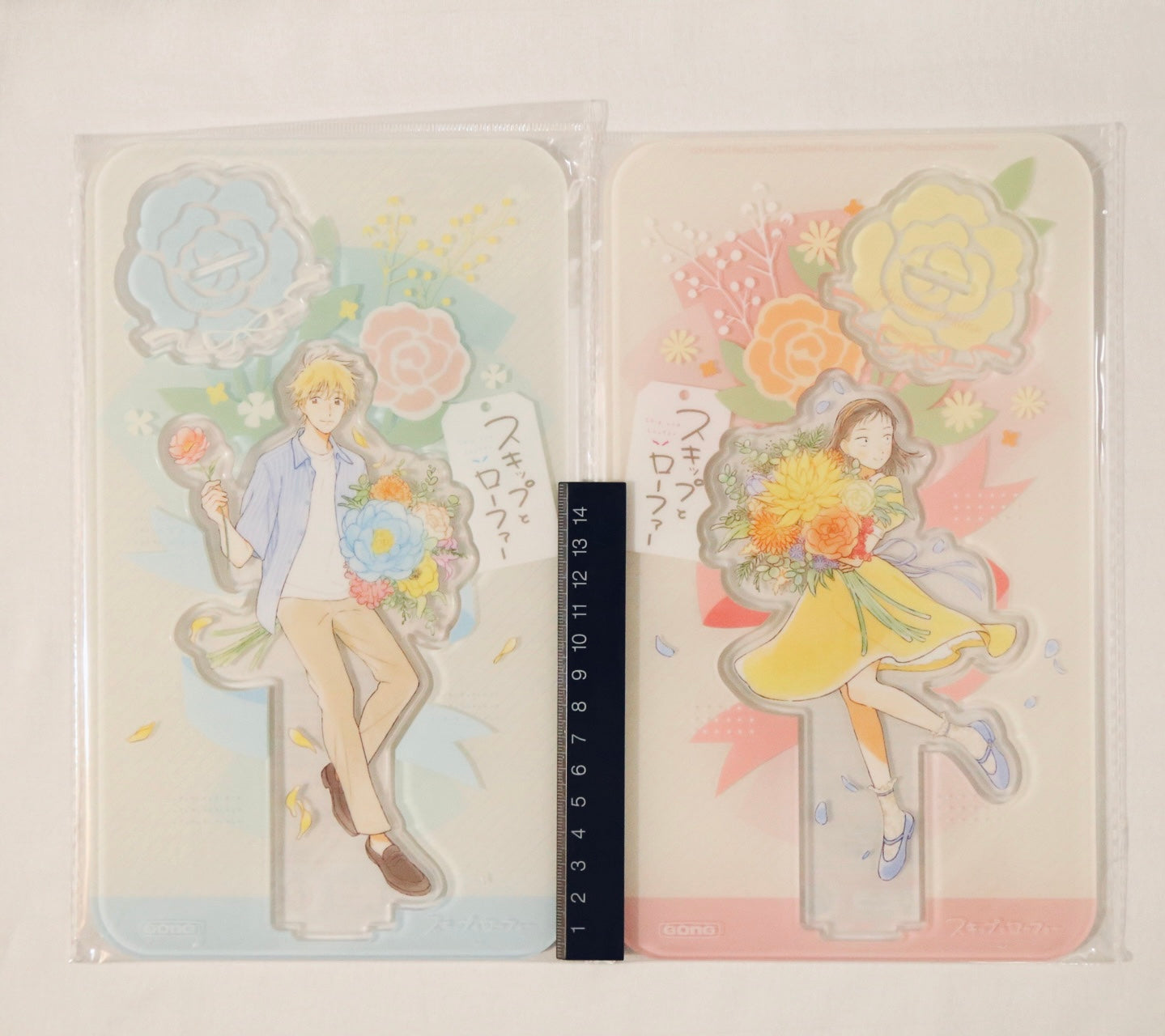 Skip and Loafer Acrylic Stands & Folder