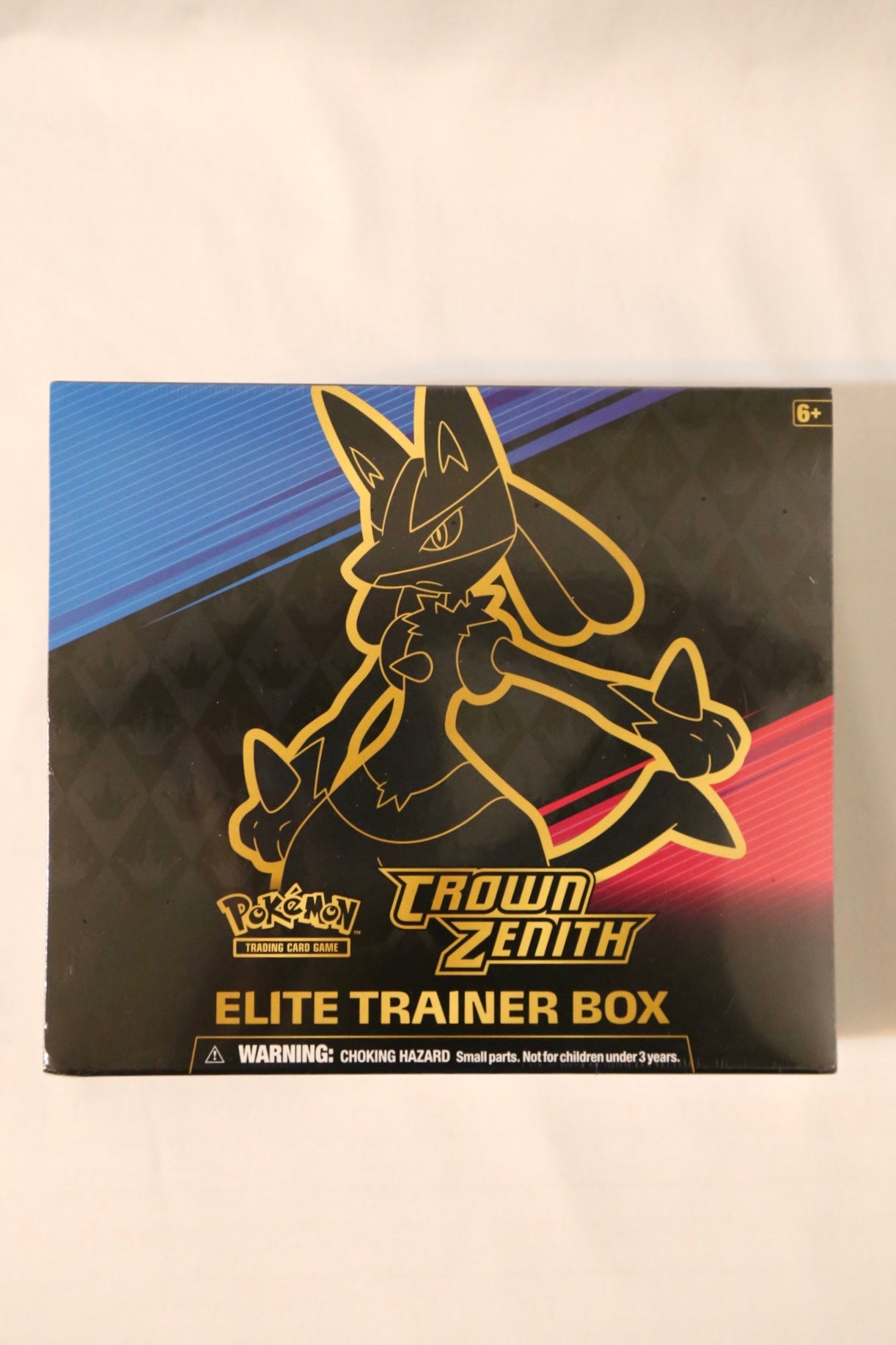Pokemon TCG: Crown Zenith Elite Trainer Box | Factory Sealed | 10 Booster Packs + Lucario VSTAR Promo | ETB