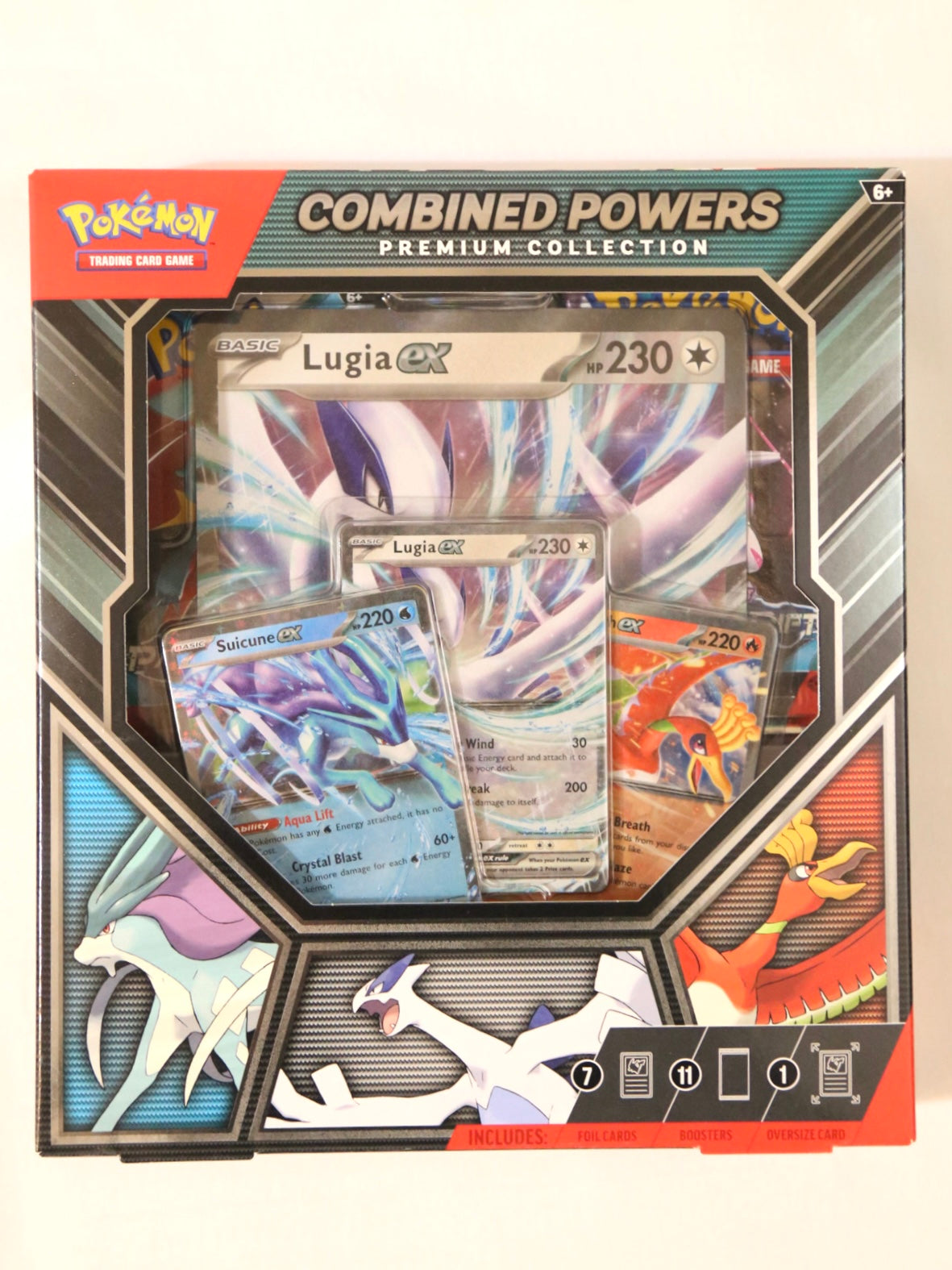 Pokemon TCG: Combined Powers Premium Collection | Factory Sealed | 11 Booster Packs + Legendary EX Promos | MCAP