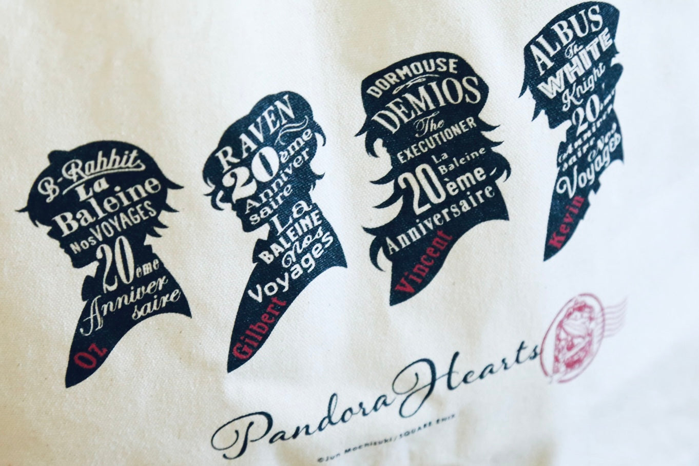 Pandora Hearts Tote Bag