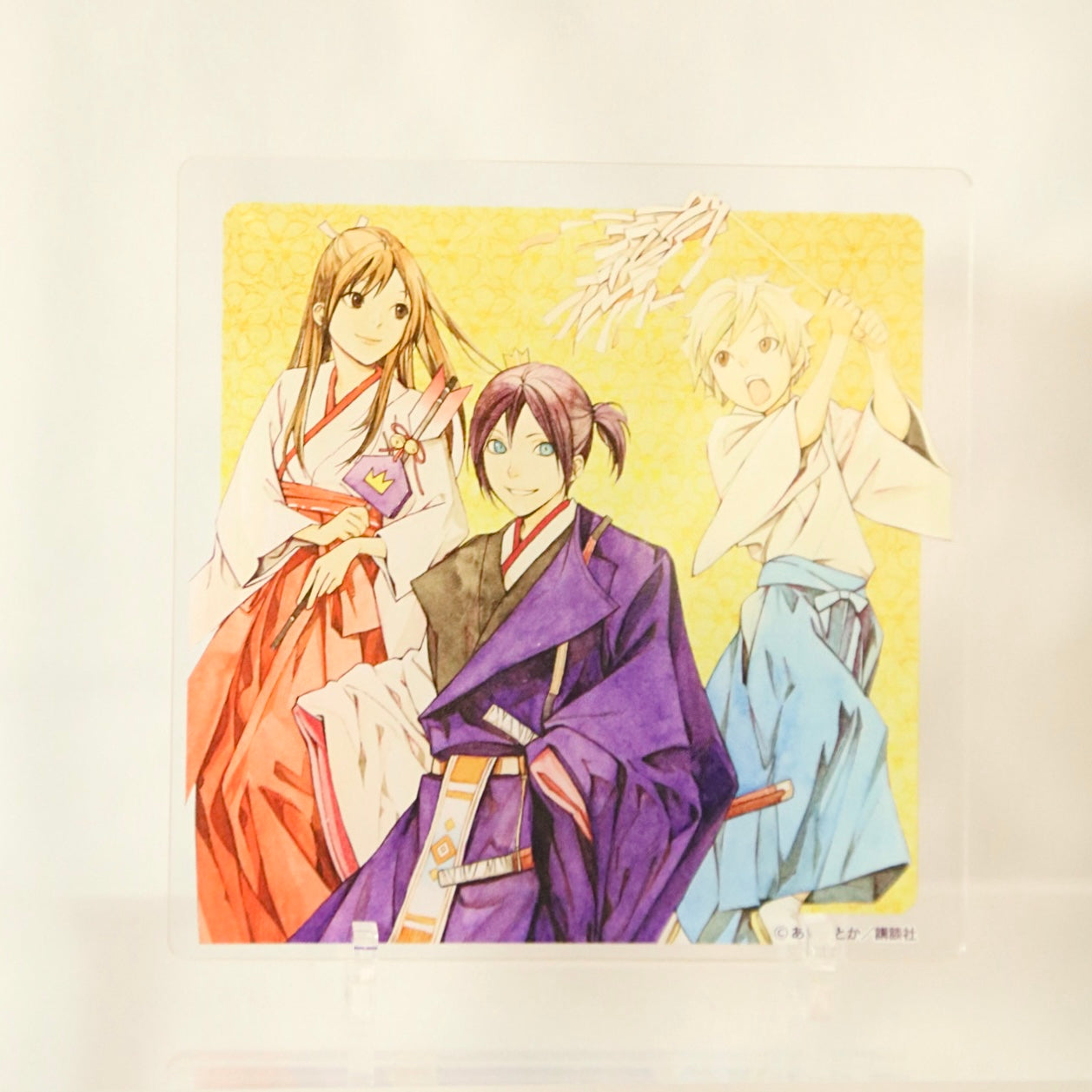 Noragami Hiyori Glass & Acrylic Coaster Set