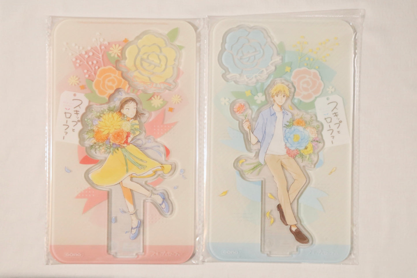 Skip and Loafer Acrylic Stands & Folder