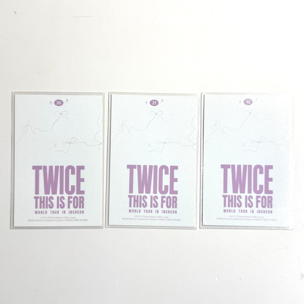 Twice This is For World Tour Incheon Momo Photocard Set