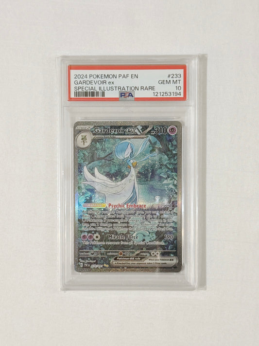 2024 Pokémon Gardevoir ex – PSA 10 GEM MINT – #233/091 Special Illustration Rare (PAF)