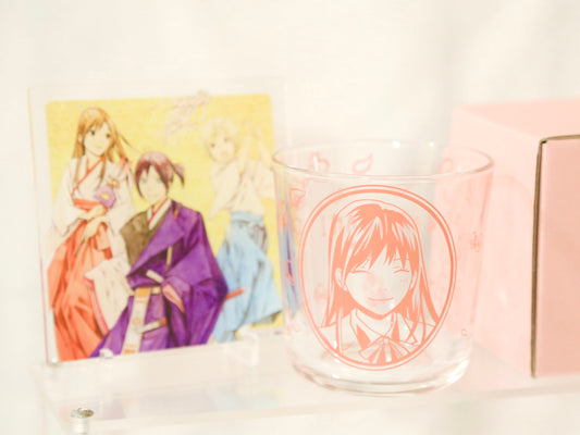 Noragami Hiyori Glass & Acrylic Coaster Set