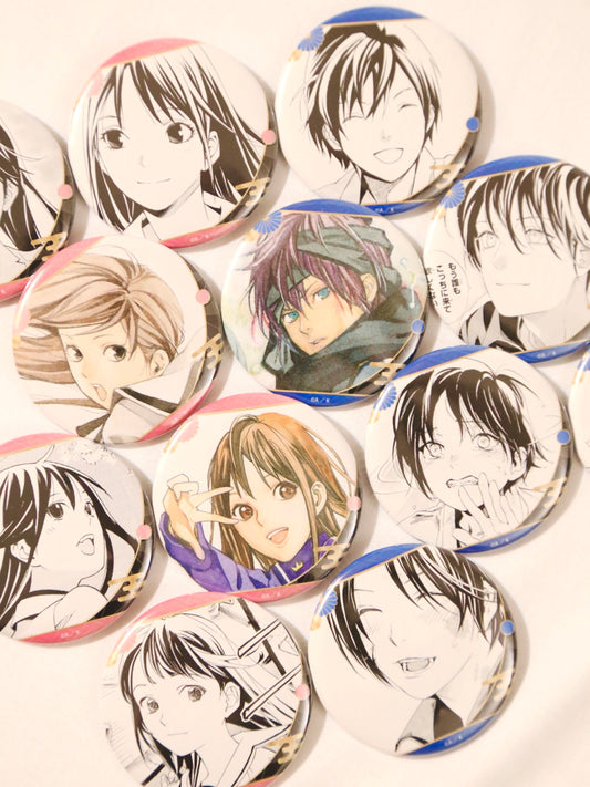 Noragami Hiyori & Yato Badge