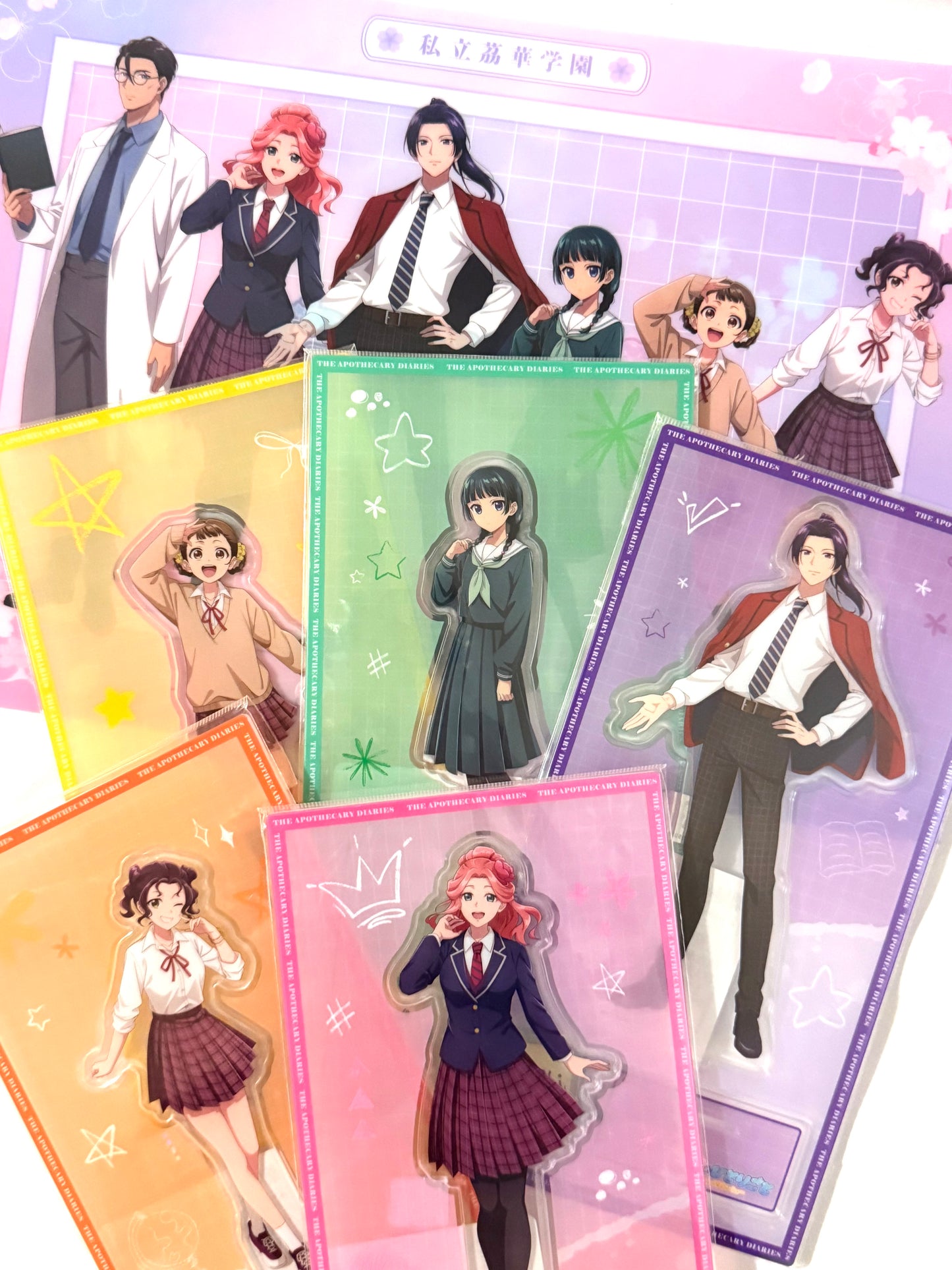 The Apothecary Dairies Acrylic Stands