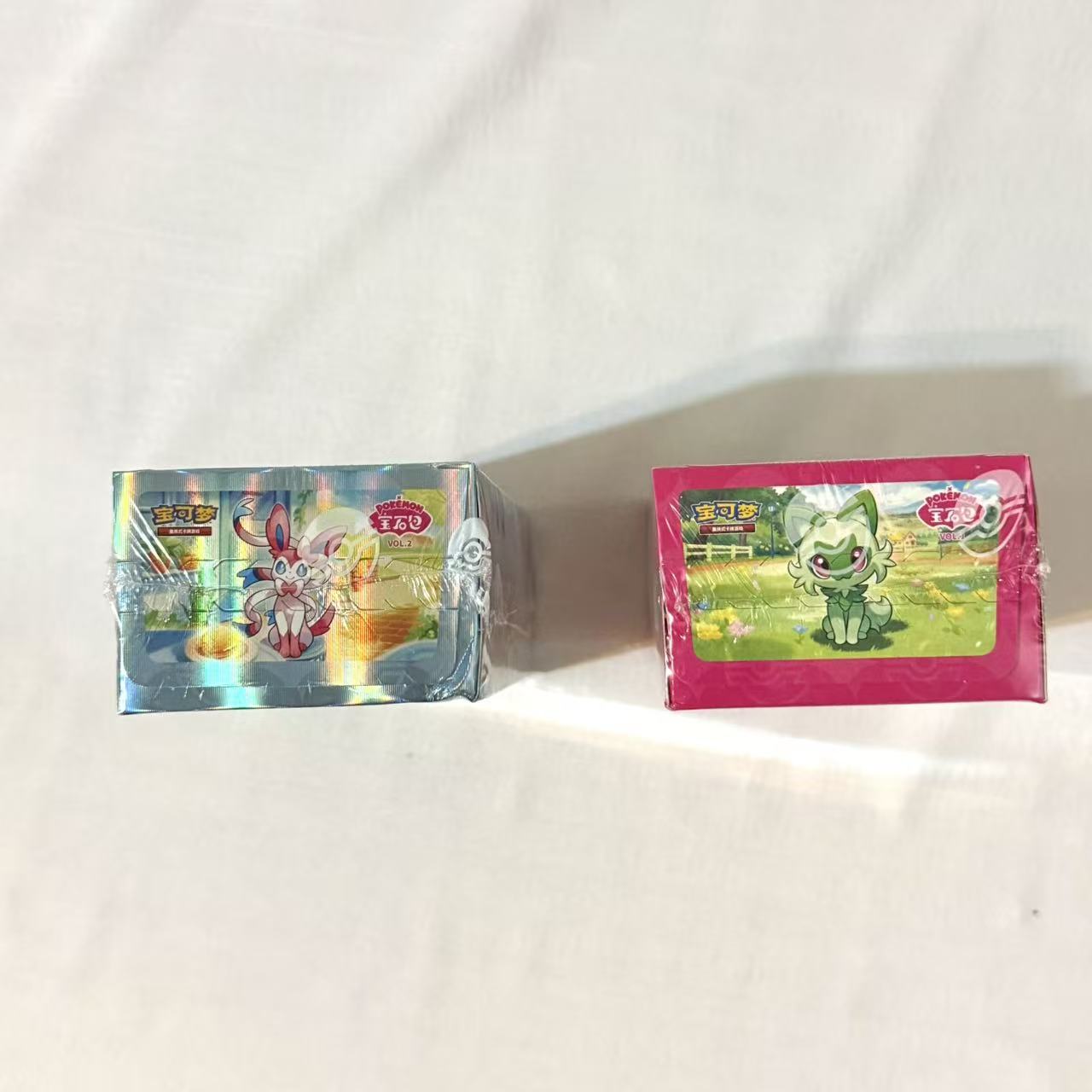 Chinese Pokémon Gem Pack Vol. 1 and Vol. 2 Booster Box - Factory Sealed