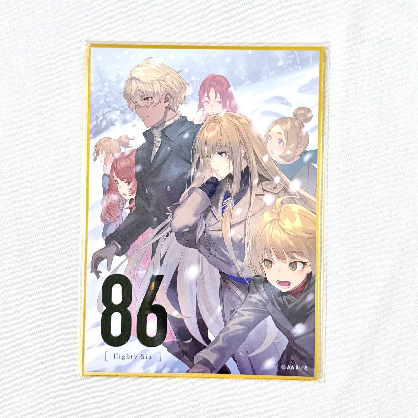 86 Eighty-Six Shikishi