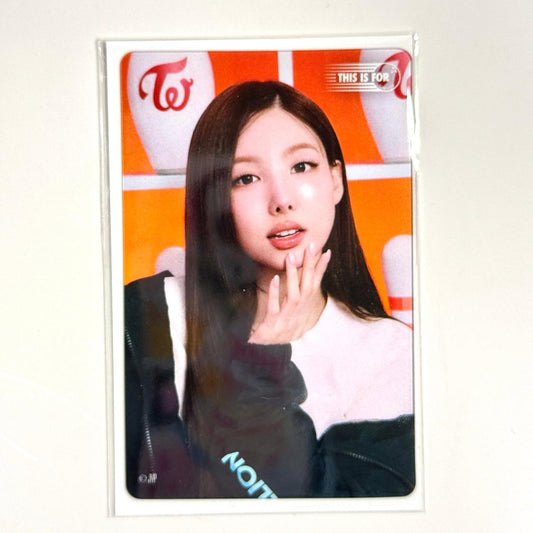 Twice MUFG Nayeon Clear Photocard
