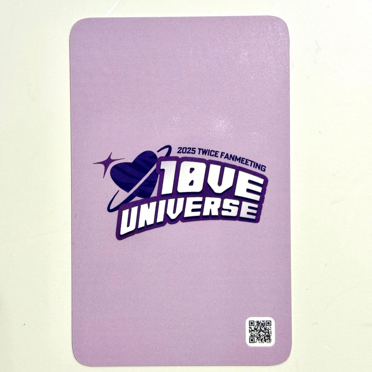 Twice 10VE Universe Jihyo Benefit Photocard
