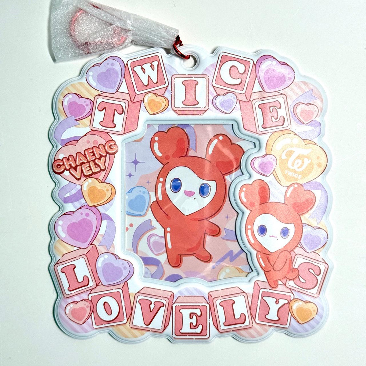 Twice Chaengvely Card Holder Keychain