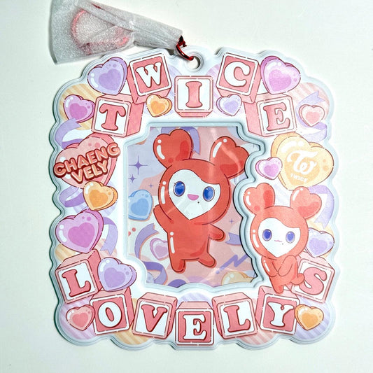 Twice Chaengvely Card Holder Keychain