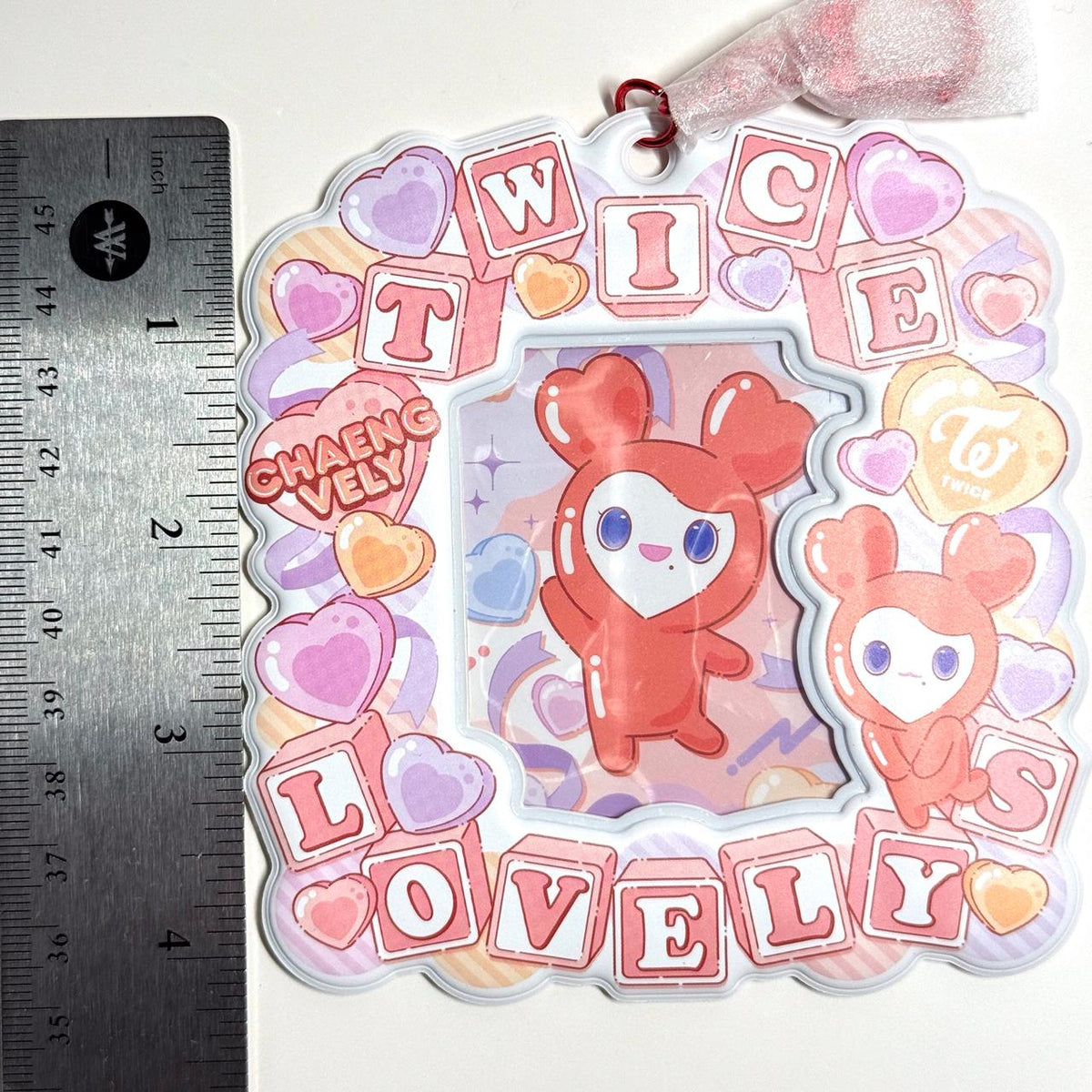 Twice Chaengvely Card Holder Keychain