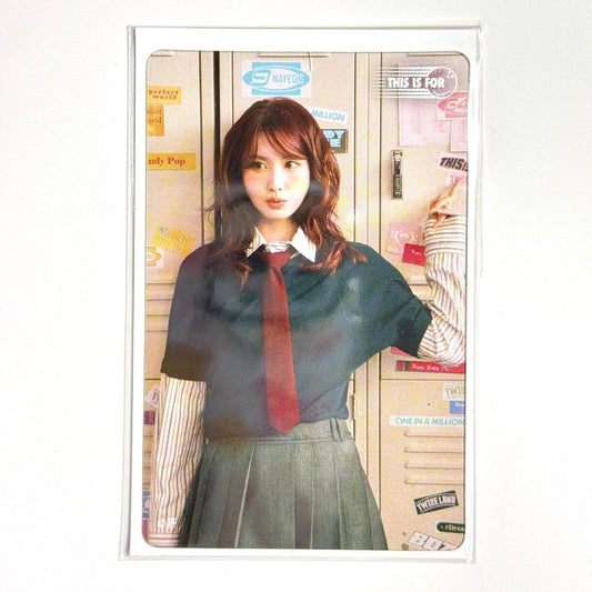 Twice MUFG Momo Clear Photocard
