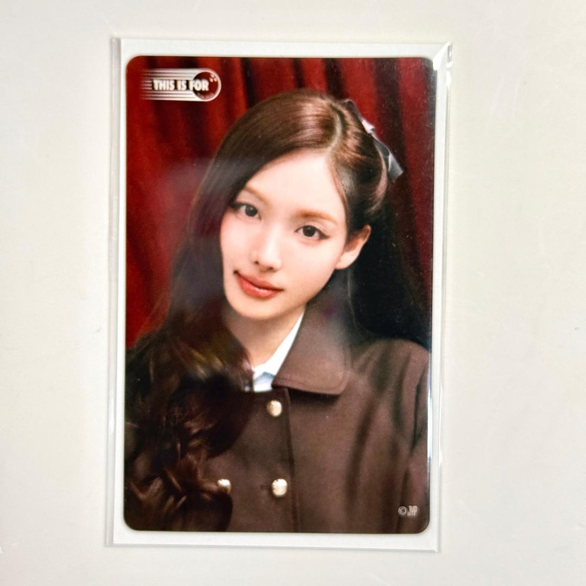 Twice MUFG Nayeon Clear Photocard (Second Copy)