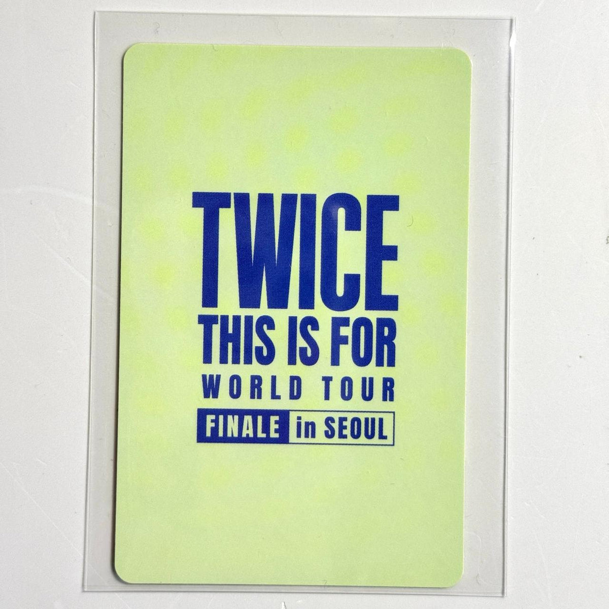Twice This is For Finale Encore Day 2 Nayeon Photocard